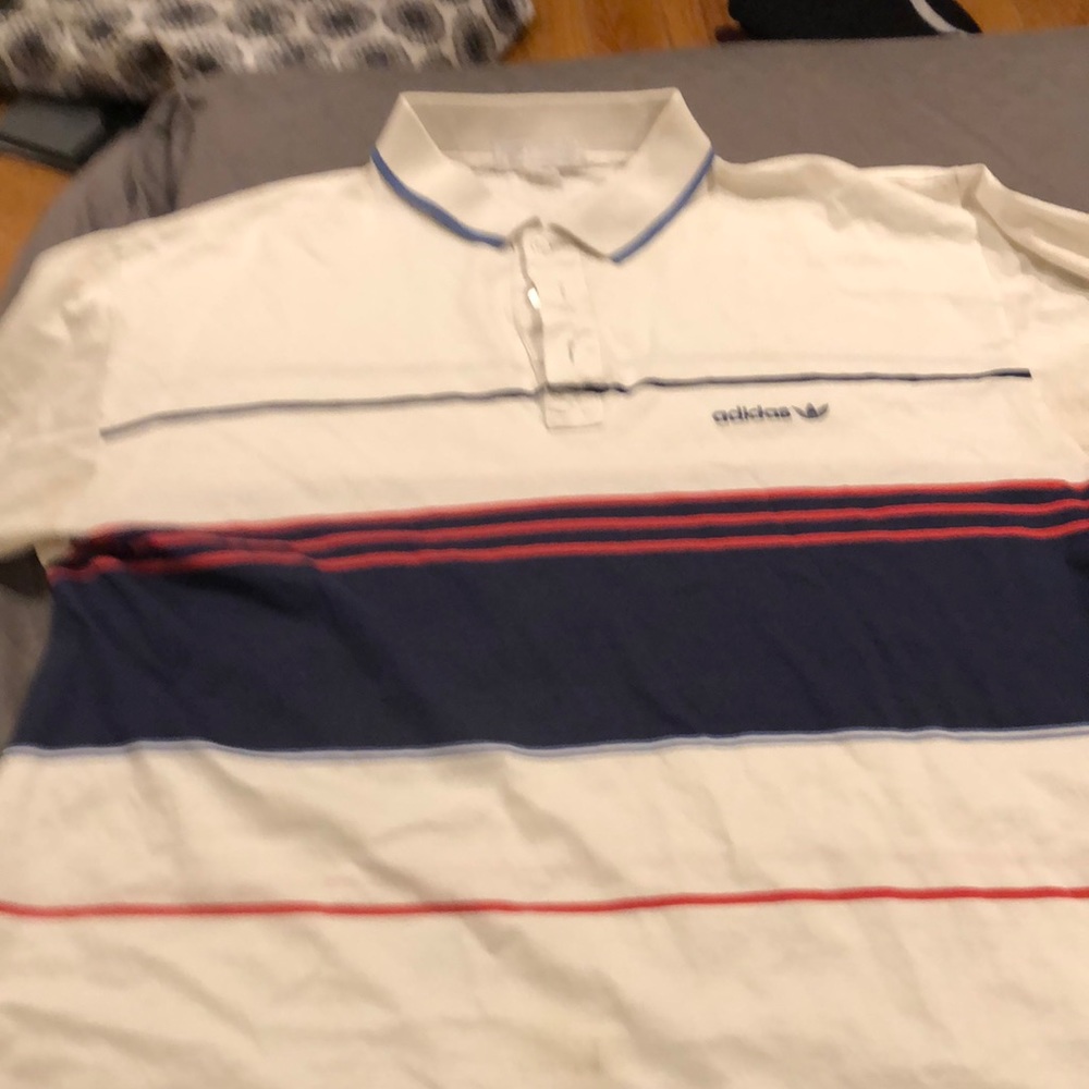 Adidas vintage polo shirt